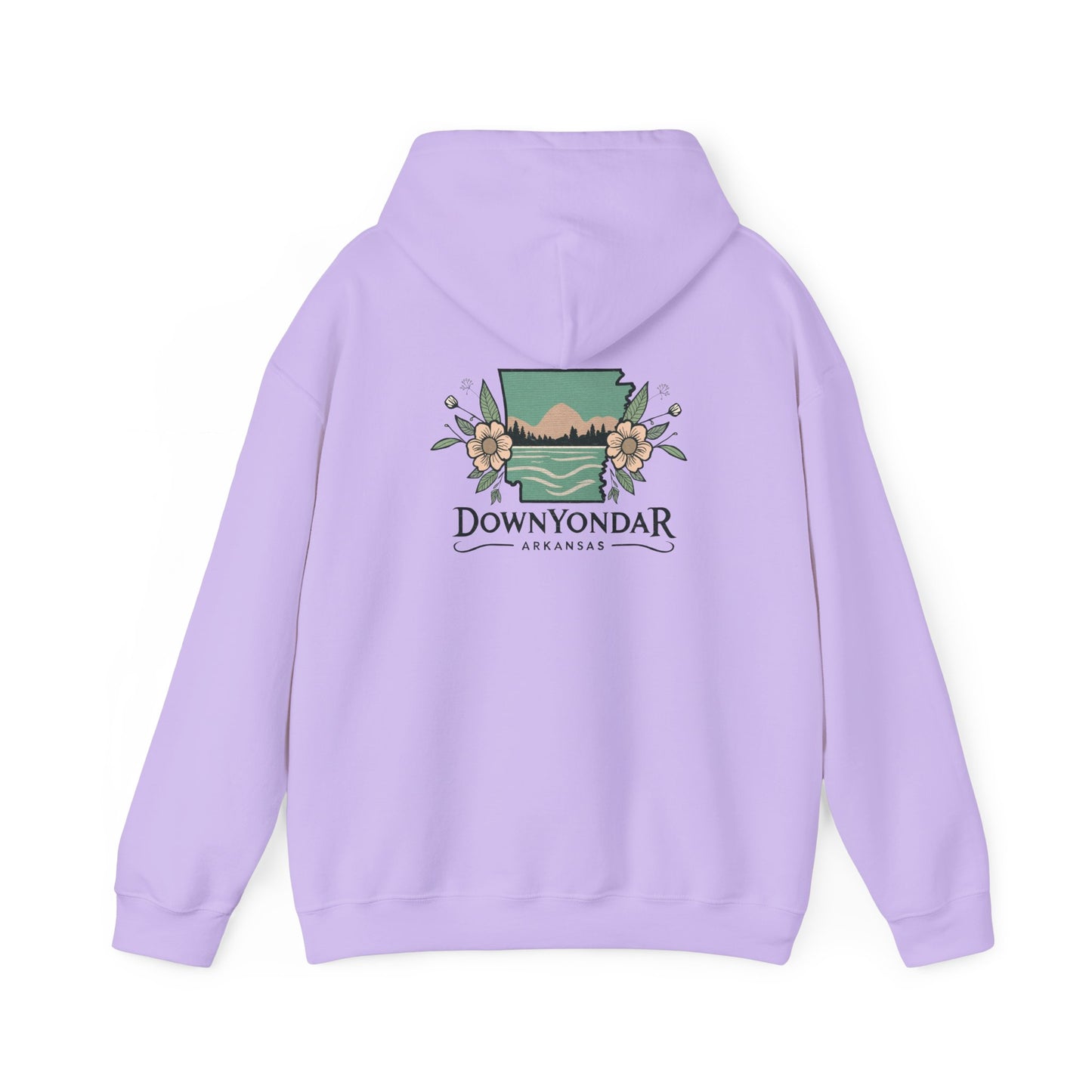 DownYondAR Arkansas Natural State Unisex Heavy Blend™ Hooded Sweatshirt