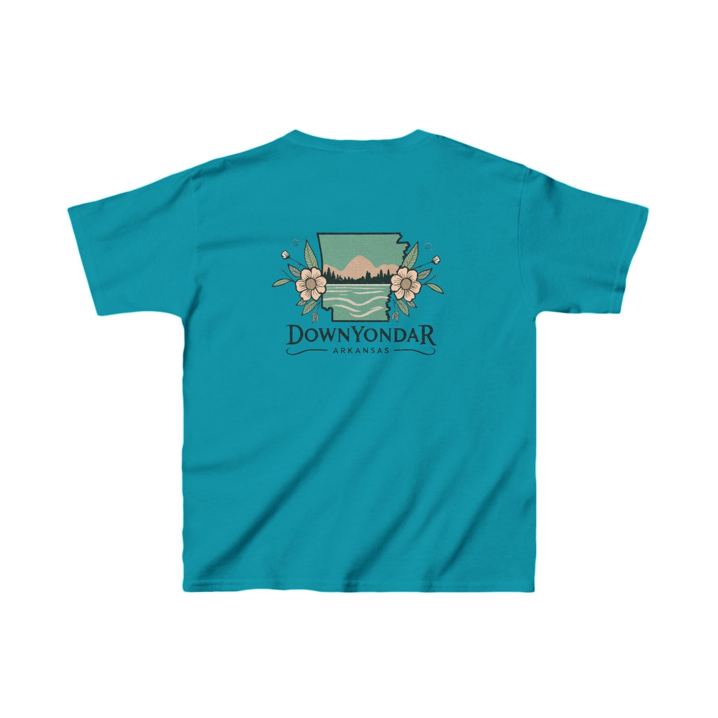 DownYondAR Arkansas Natural State Kids Heavy Cotton™ Tee