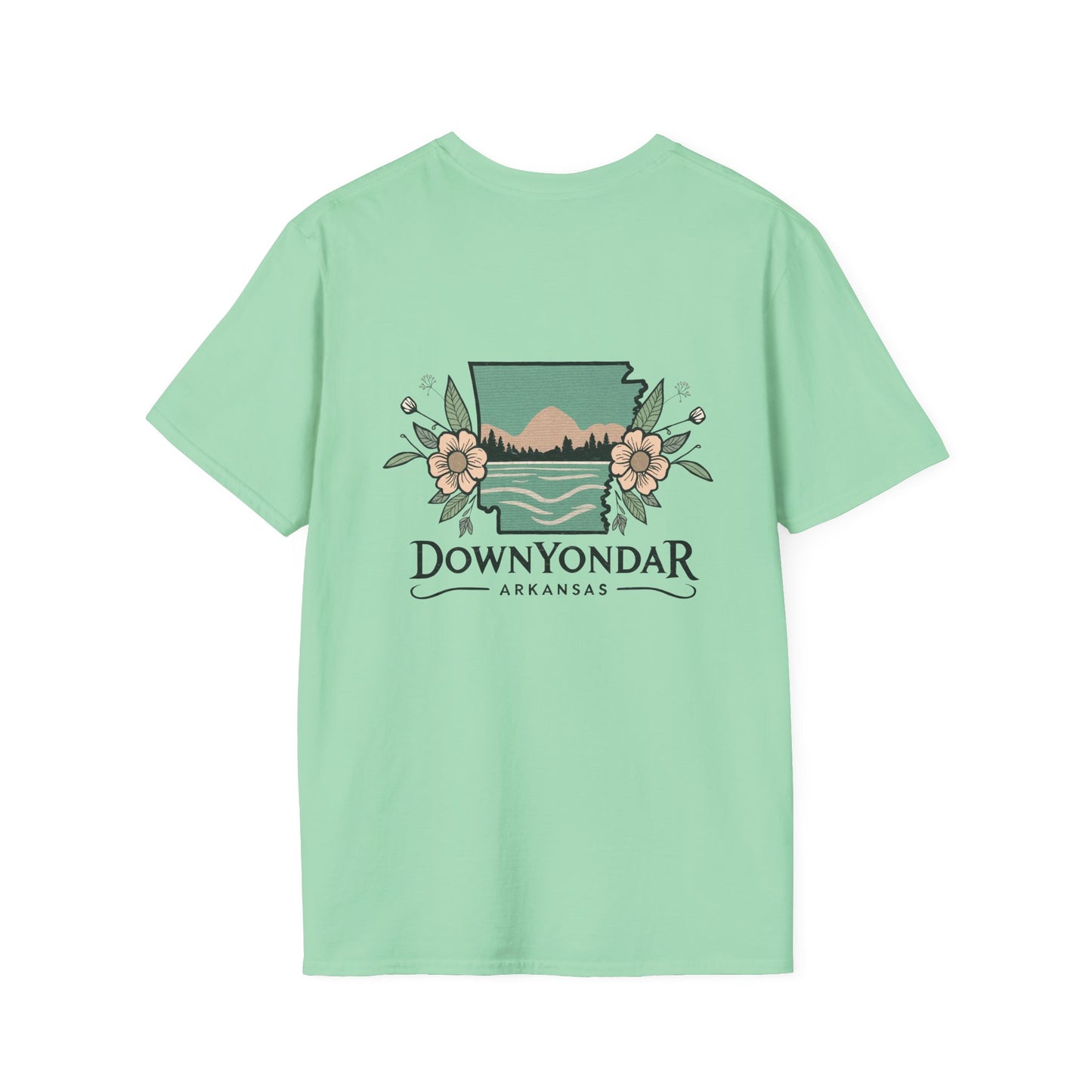 DownYondAR Arkansas Natural State Unisex Softstyle T-Shirt