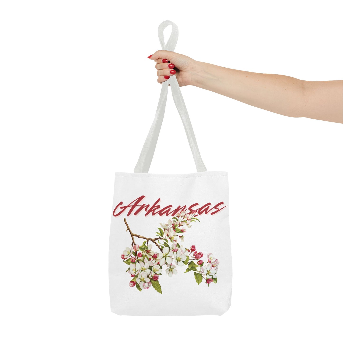 Arkansas Apple Blossom Tote Bag