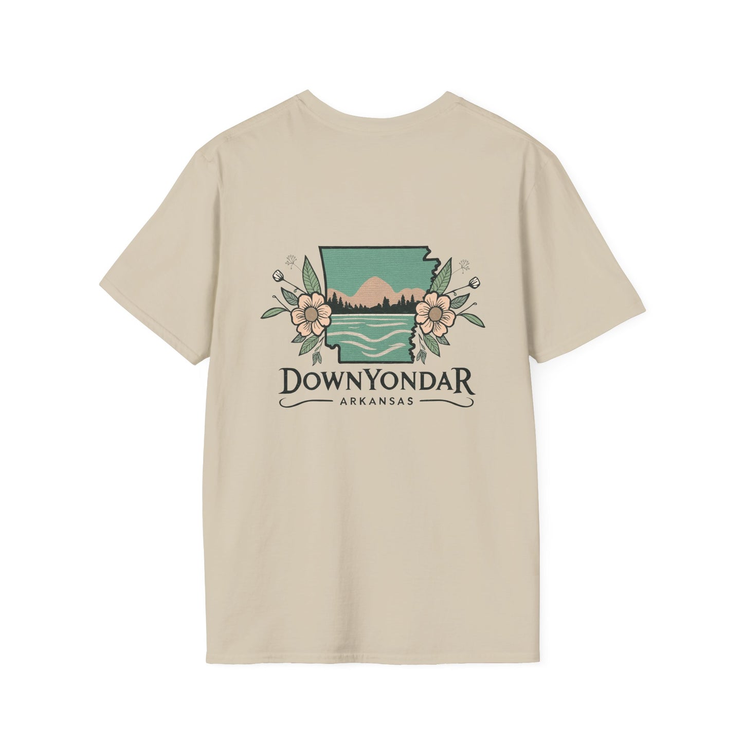 DownYondAR Arkansas Natural State Unisex Softstyle T-Shirt