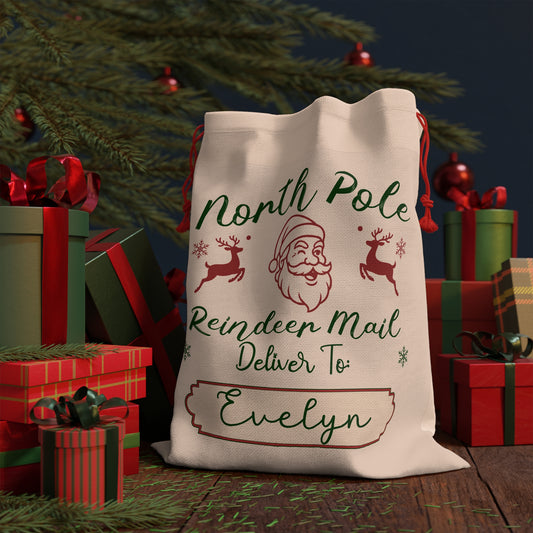 Personalized Children's Gift Bag for Holidays and Celebrations