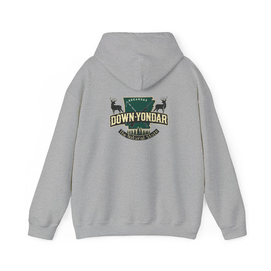 DownYondAR Arkansas Hunting Unisex Heavy Blend™ Hooded Sweatshirt