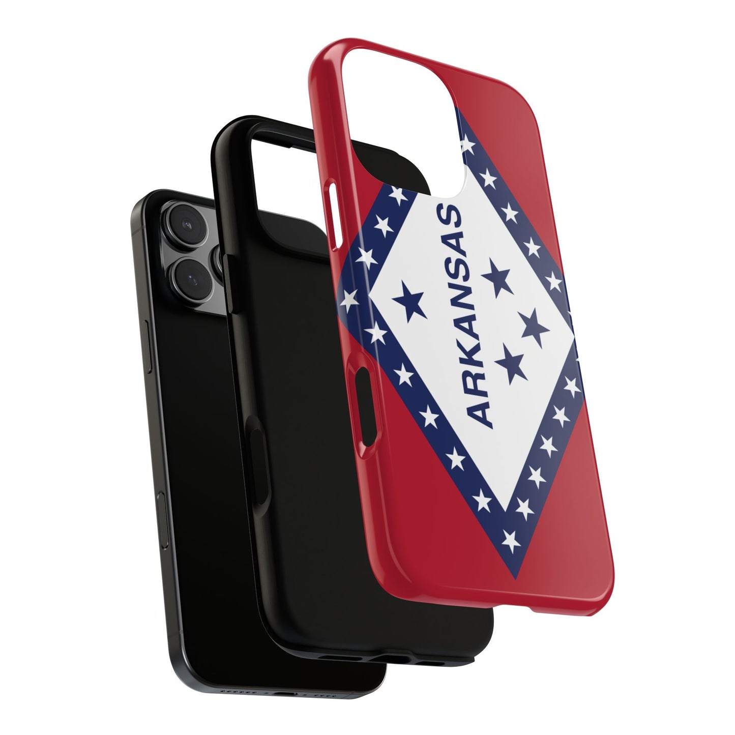 Arkansas State Flag Tough Case for iPhone