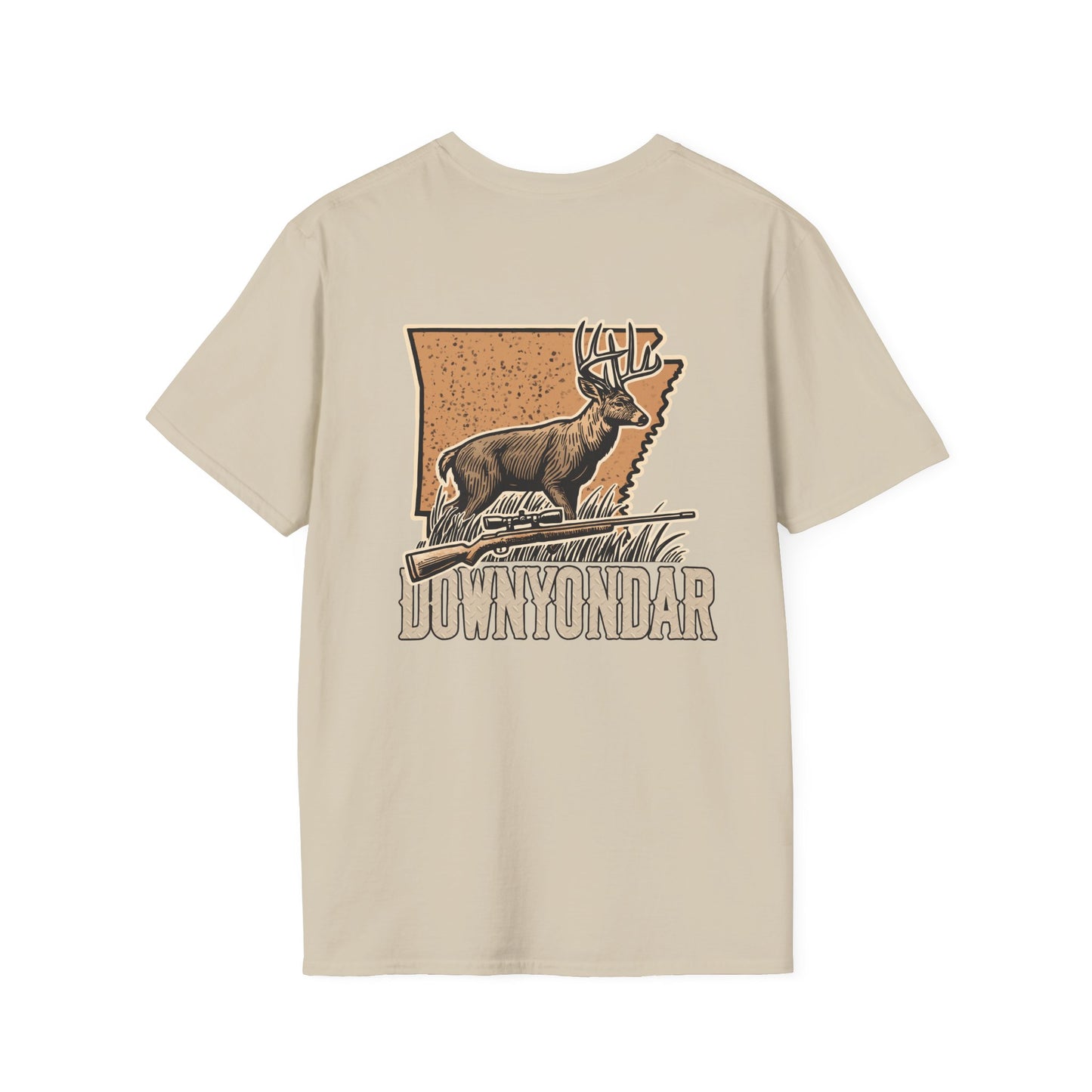 DownYondAR Whitetail Deer Unisex Softstyle T-Shirt