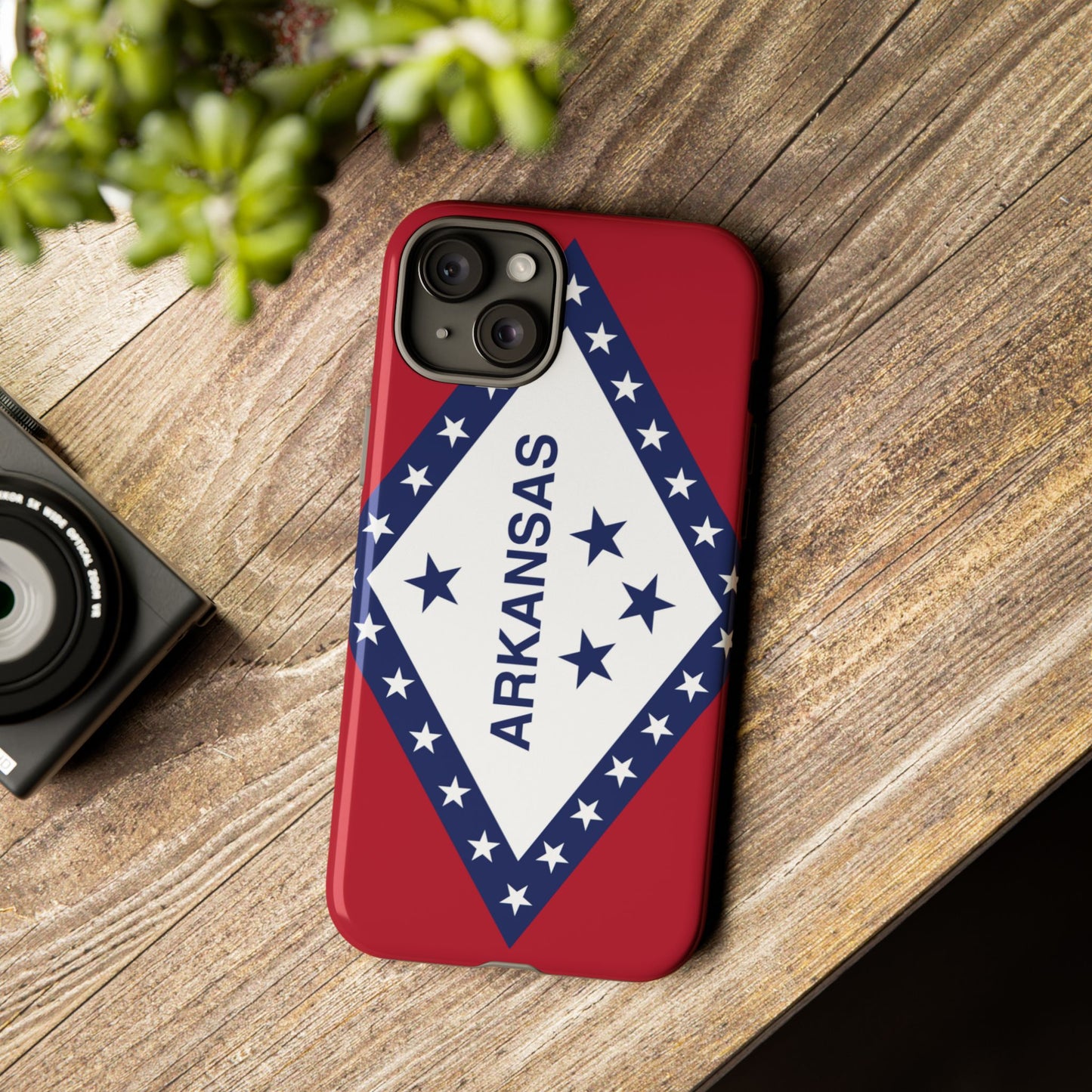 Arkansas State Flag Tough Case for iPhone