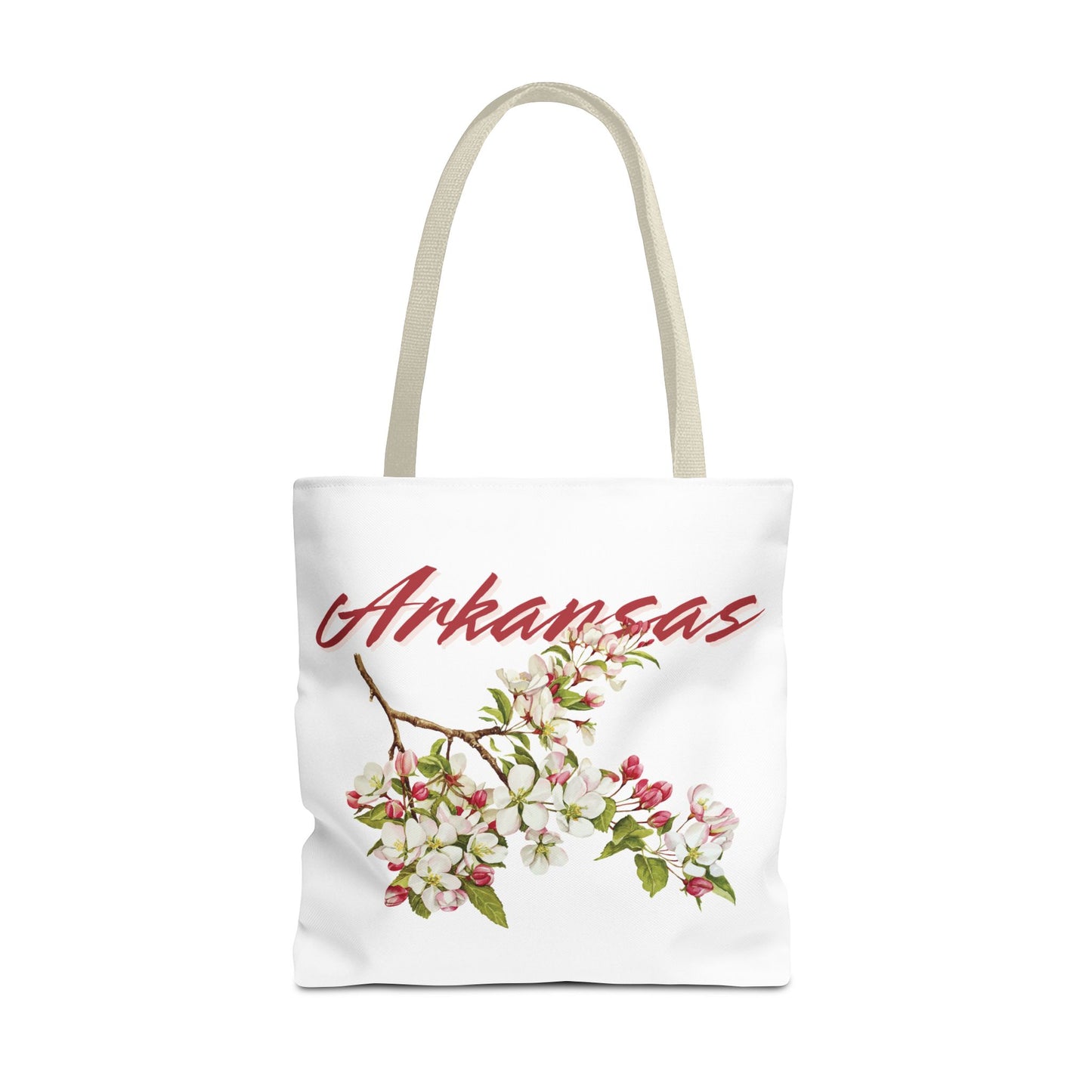 Arkansas Apple Blossom Tote Bag