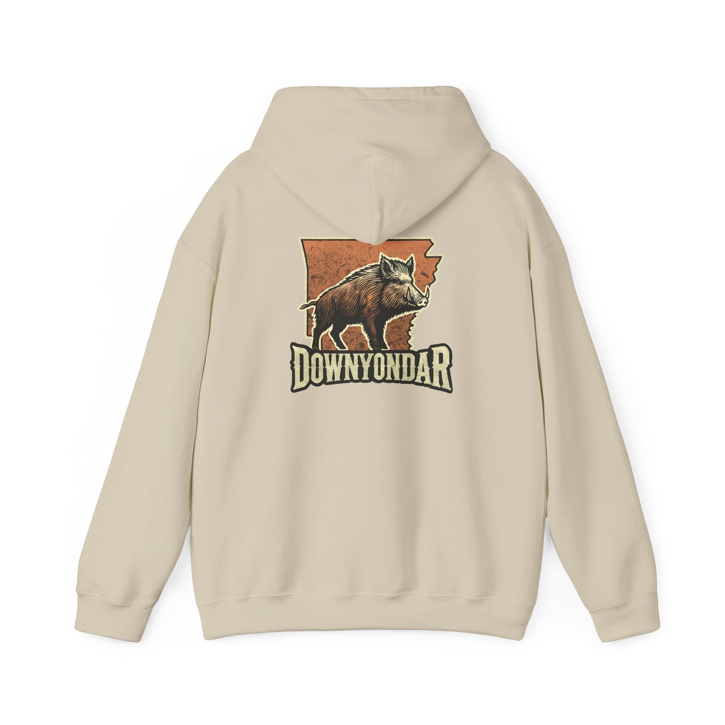 Arkansas Wildboar Hunting Unisex Heavy Blend™ Hooded Sweatshirt