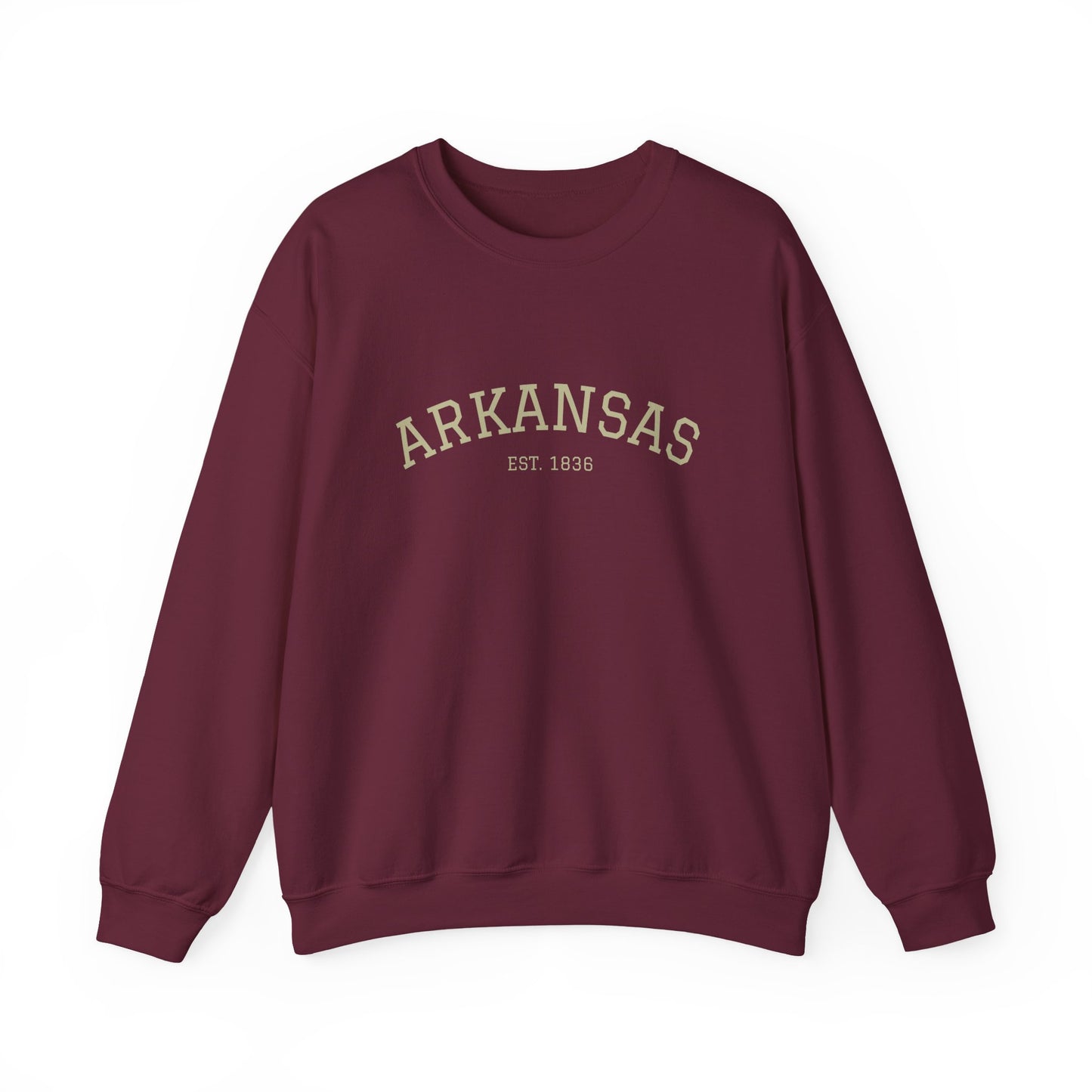 Arkansas Est. 1836 Crewneck Sweatshirt