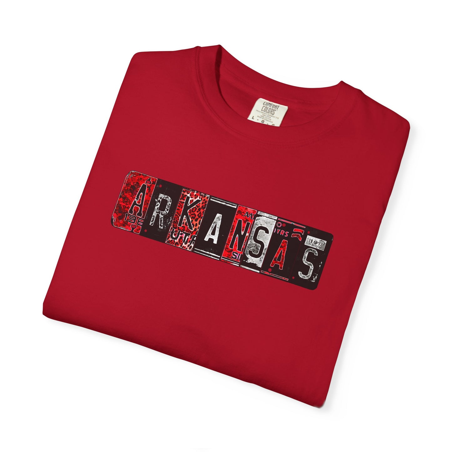 Arkansas License Plate Comfort Colors® T-Shirt