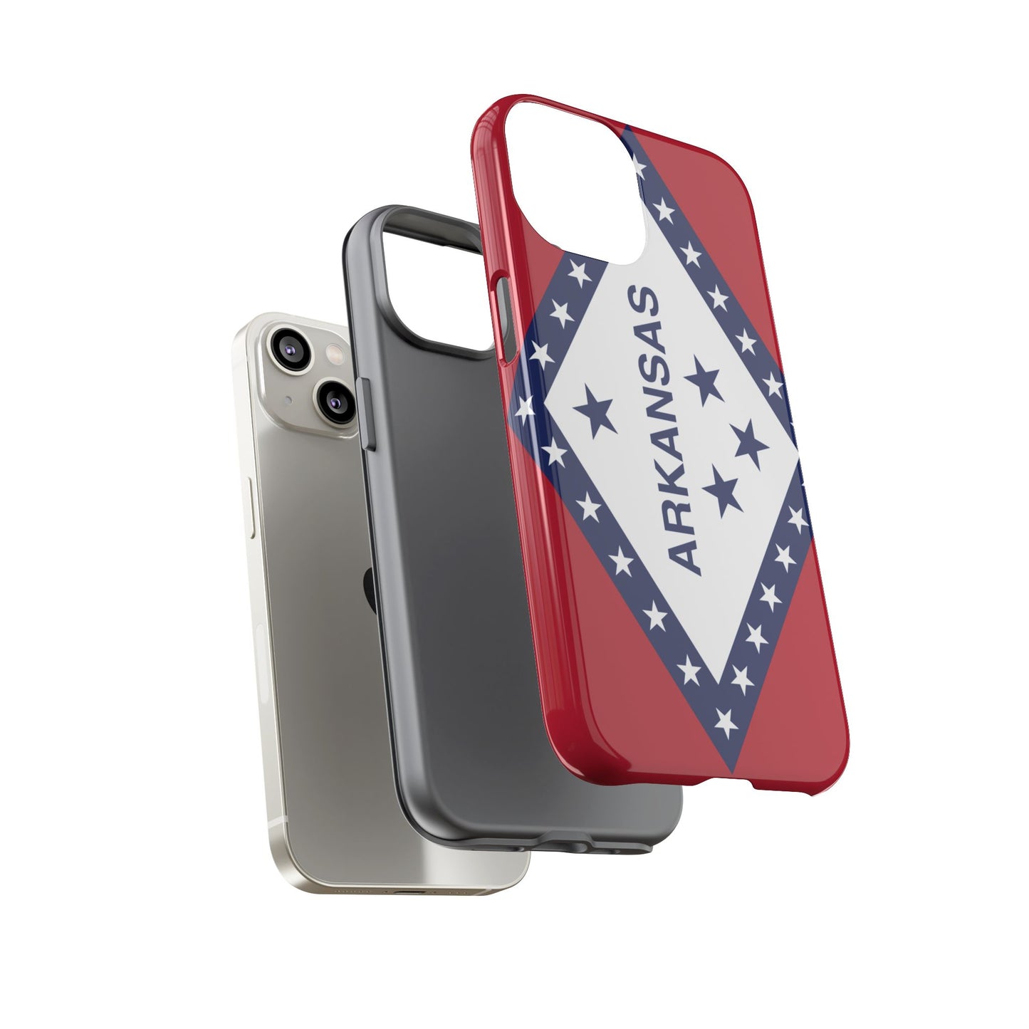 Arkansas State Flag Tough Case for iPhone