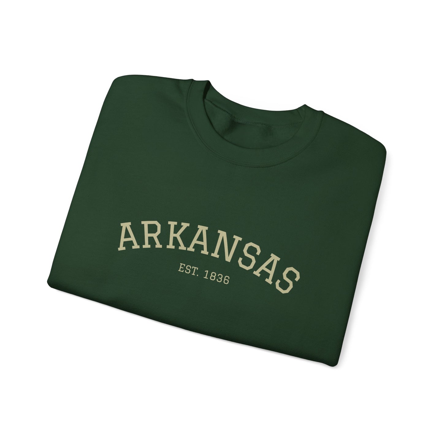 Arkansas Est. 1836 Crewneck Sweatshirt