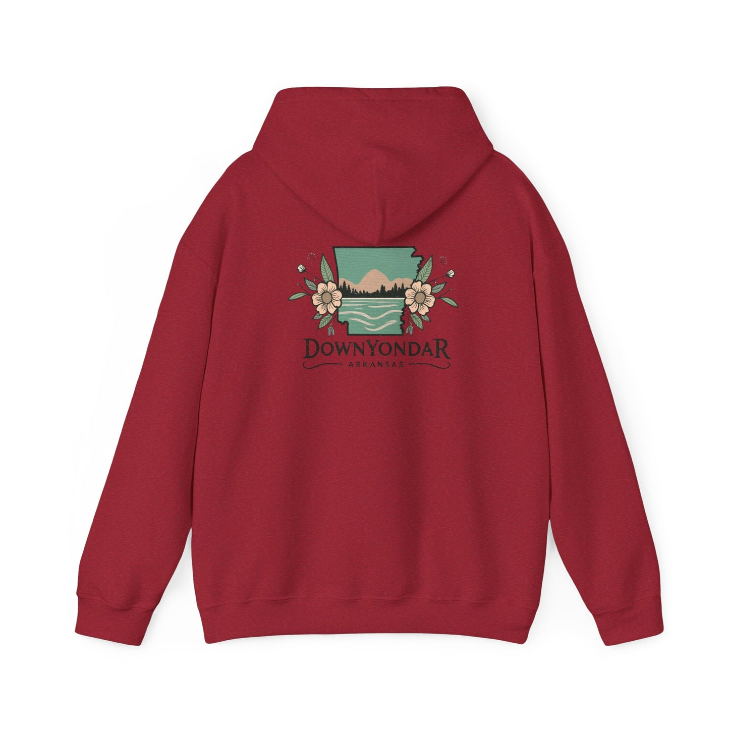 DownYondAR Arkansas Natural State Unisex Heavy Blend™ Hooded Sweatshirt