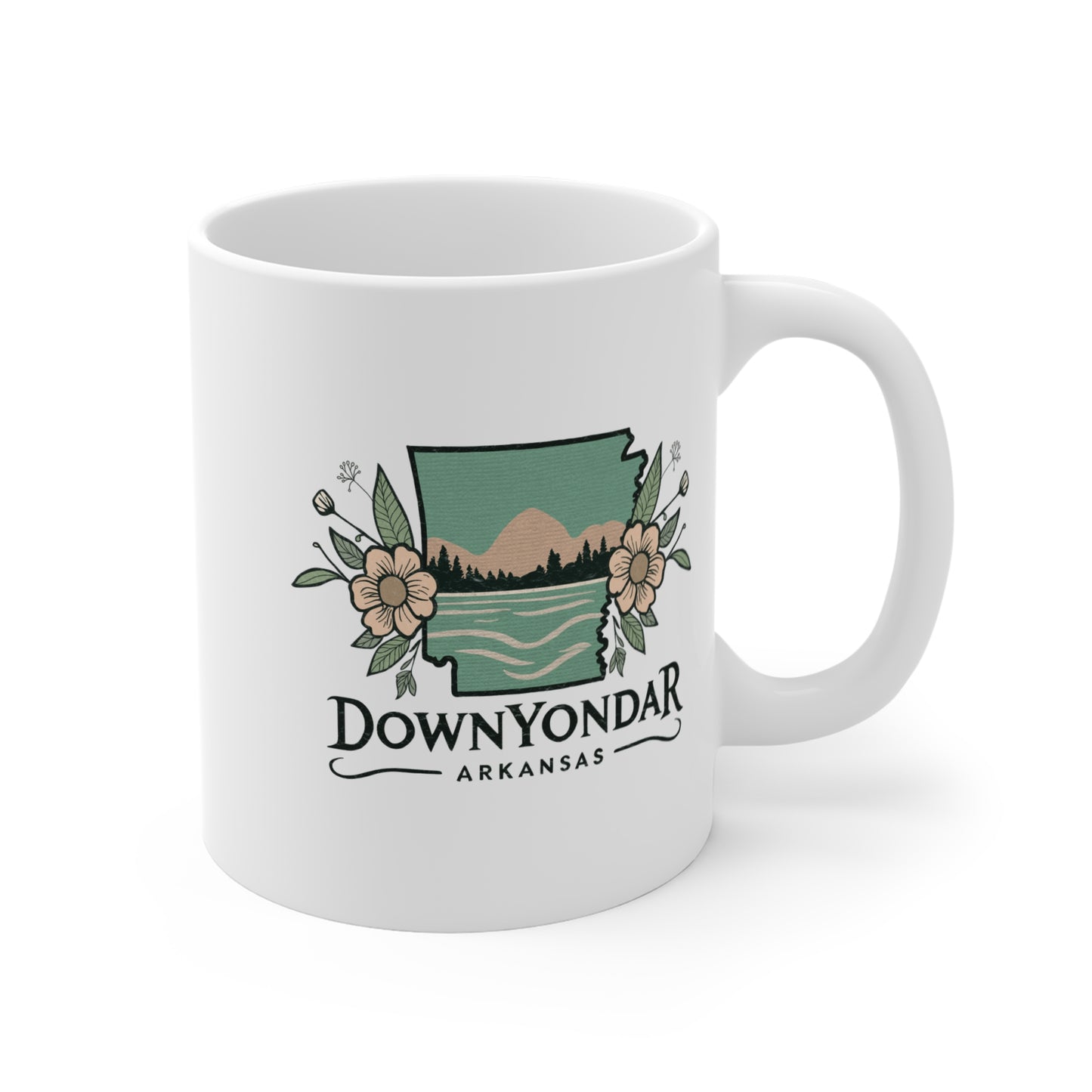 DownYondAR Arkansas Natural State Ceramic Mug 11oz