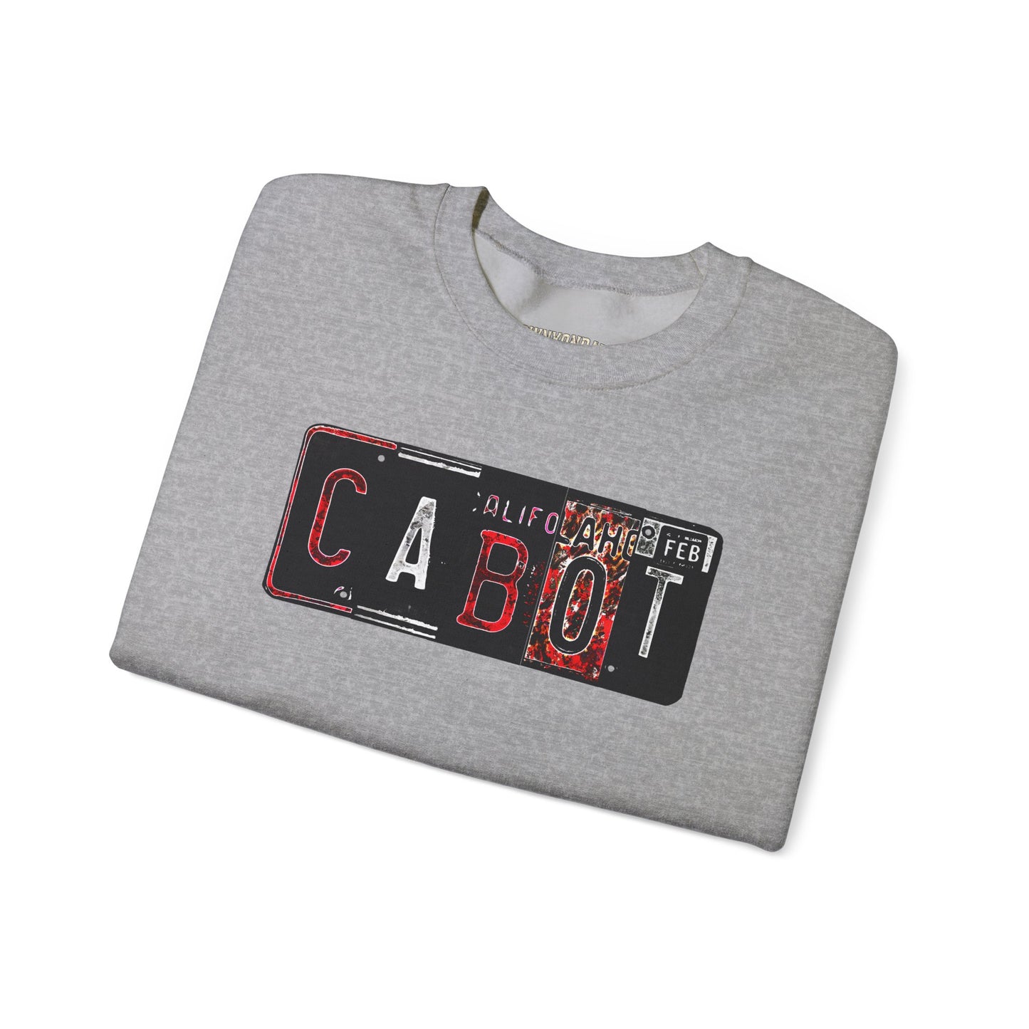 Cabot, Arkansas License Plate Crewneck Sweatshirt