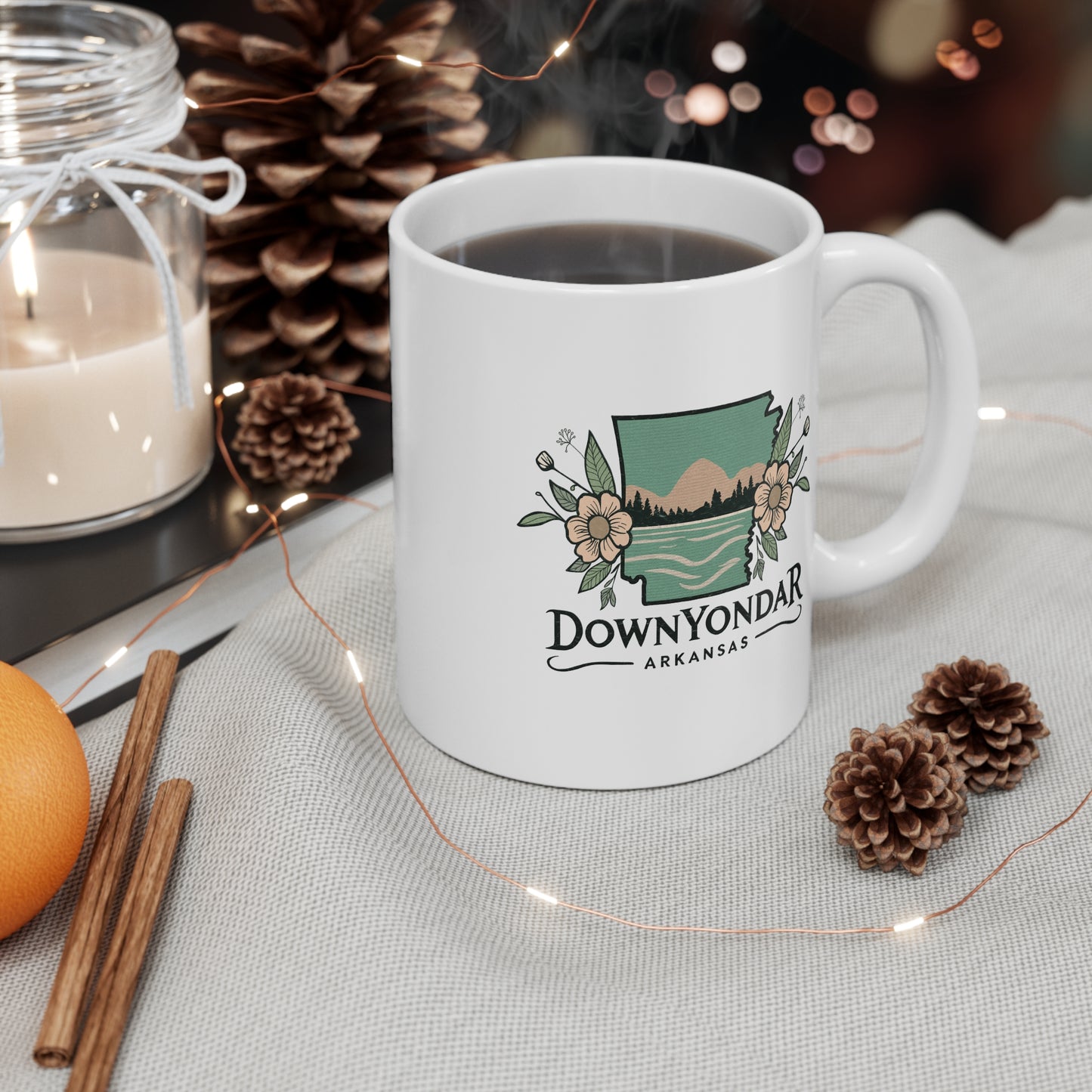 DownYondAR Arkansas Natural State Ceramic Mug 11oz