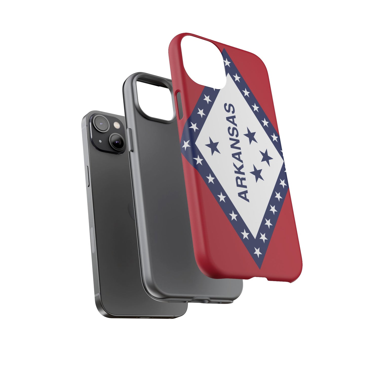 Arkansas State Flag Tough Case for iPhone