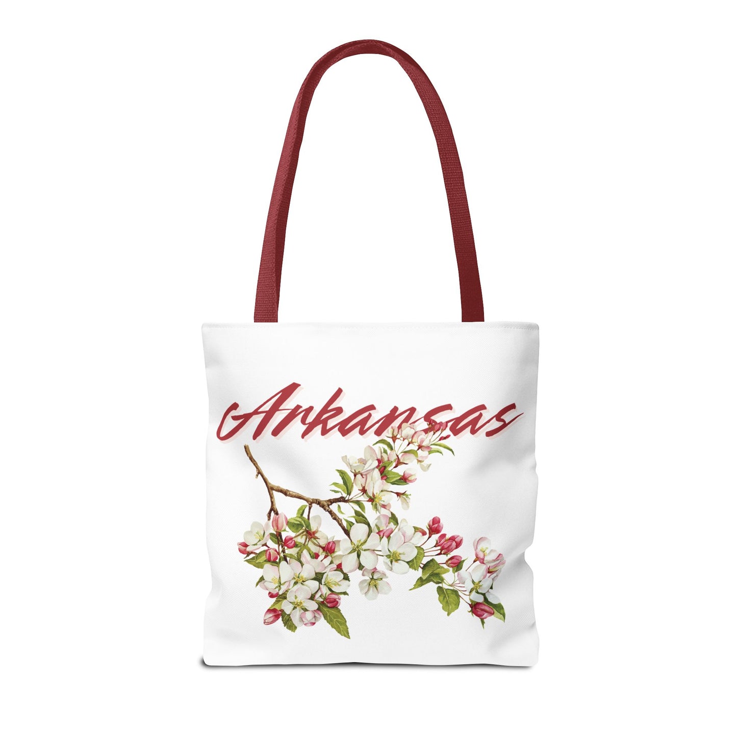 Arkansas Apple Blossom Tote Bag