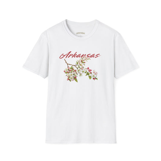 Arkansas Apple Blossom Unisex Softstyle T-Shirt