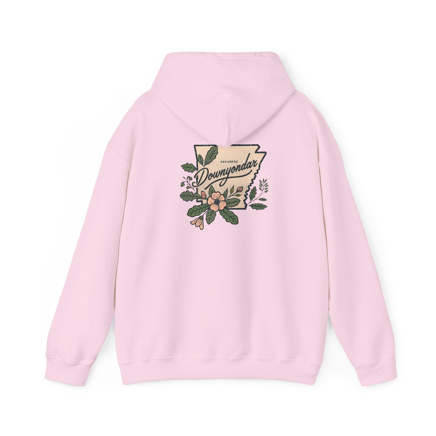 DownYondAR Floral Natural State Unisex Heavy Blend™ Hooded Sweatshirt