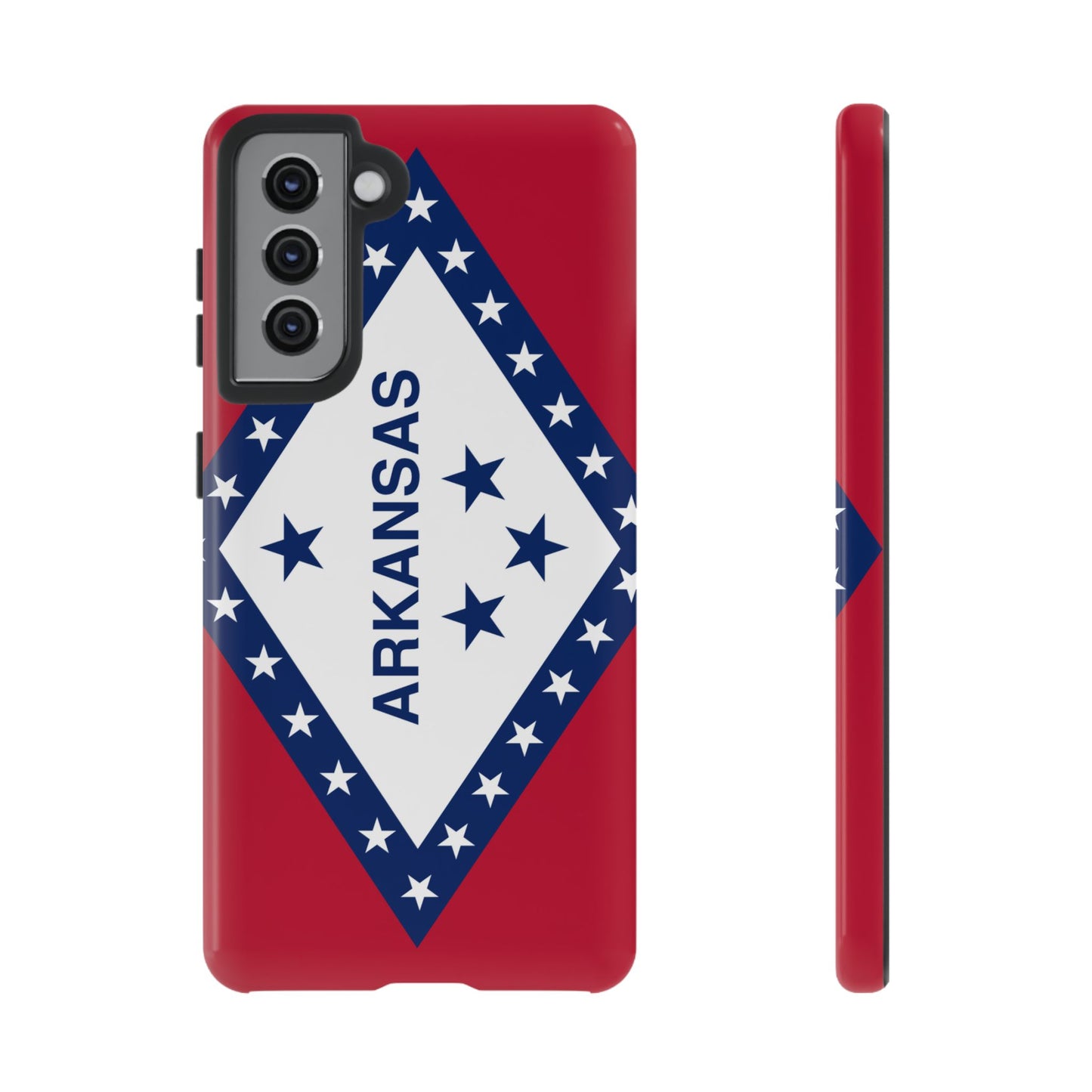 Arkansas State Flag Tough Case for Samsung Phones