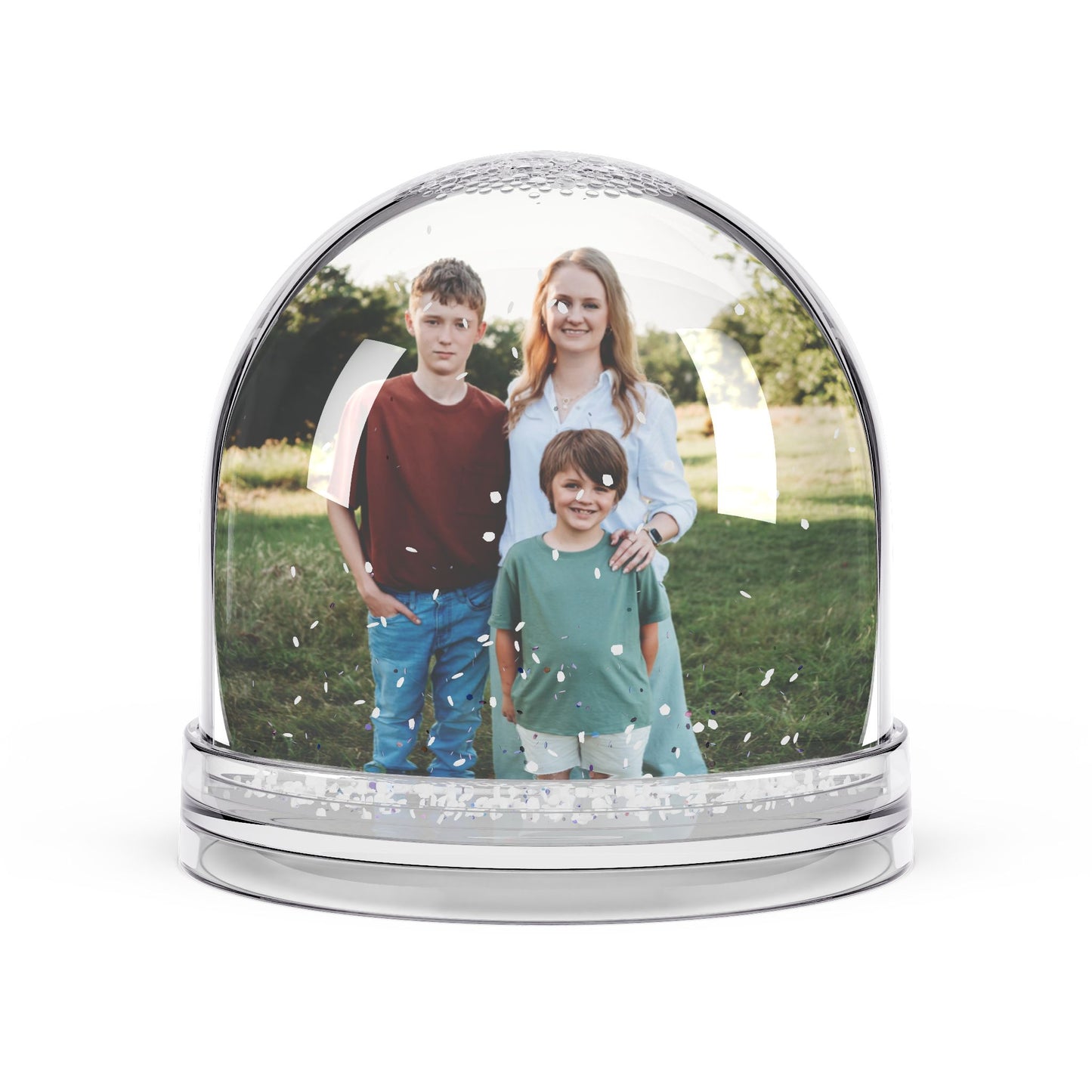 Custom Photo Snow Globe – DownYondAR Christmas Collection